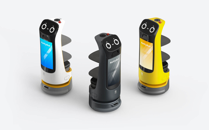 Робот-офіціант PUDU KettyBot Pro Salt White 50358 фото